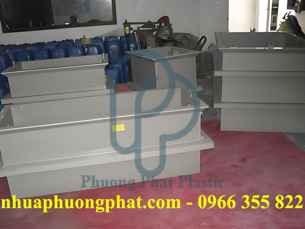BỂ NHỰA PP DÀI 2800MM