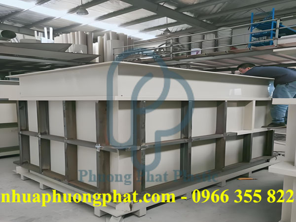 BỂ NHỰA PP DÀI 3000MM