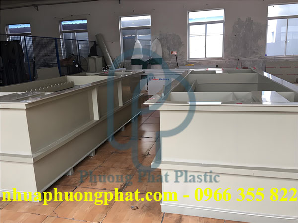 BỂ NHỰA PP DÀI 4300MM